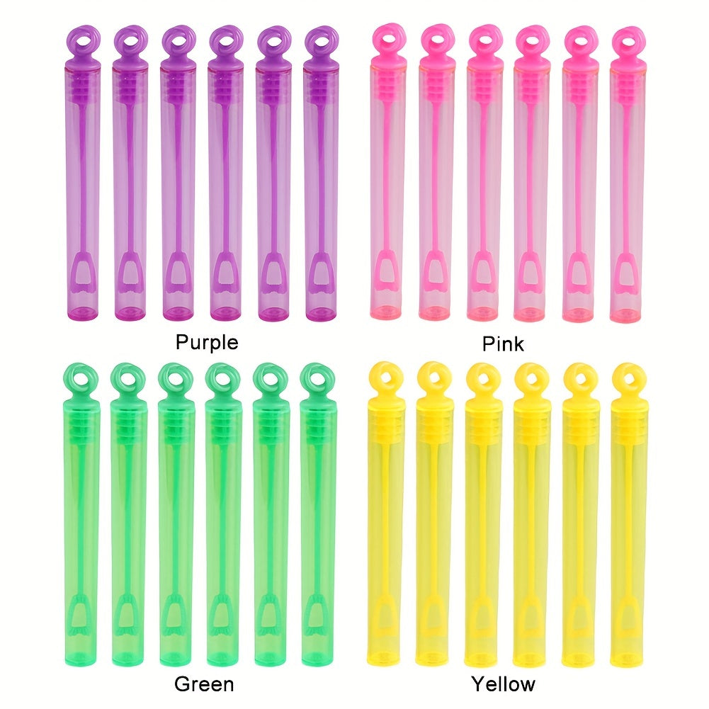 24pcs Bubble Stick Sets Wedding Guests Excluding Liquids