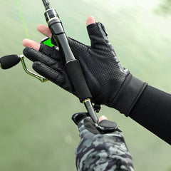 Touch Screen Fishing Gloves Non-slip Warm Gloves