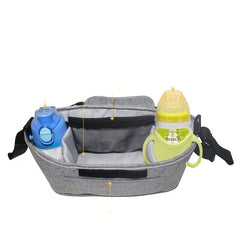Stroller Hanging Bag Storage Mummy Bag with Cup Holder