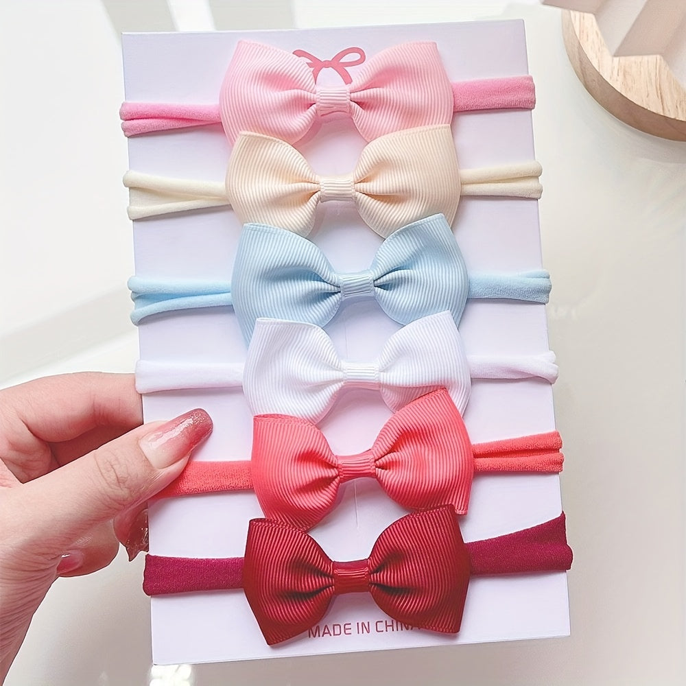 Baby Girls Bowknot Sweet Headband Hairband Hair Accessories
