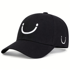 Men's Smile Face Baseball Cap Adjustable Sun Hat