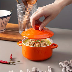 Mini Cocotte Set with Handles and Lids for Easy Cooking and Serving