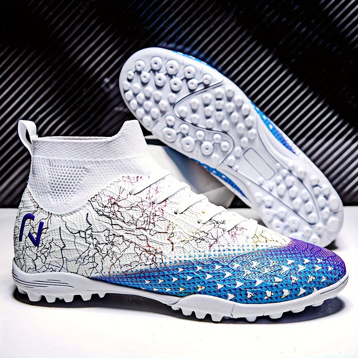 Pro Soccer Shoes Firm Ground Breathable Football Shoe