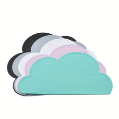 Cloud Style Pet Food Mat Waterproof & Non Slip Silicone Table Mat