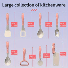 Kids Play Kitchen Set, Educational Cooking Toys