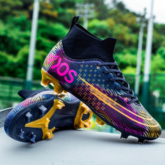 Women's Soccer Shoes AG Nailed Lawn Football Shoes