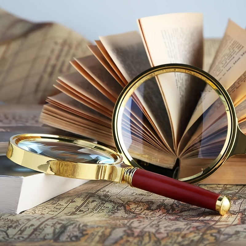 HD Magnifier Glasses, Large Diameter, Comfortable, Elderly Reading Aid