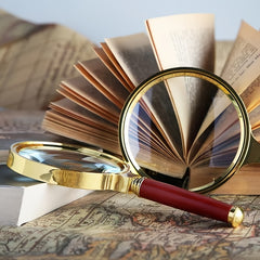 HD Magnifier Glasses, Large Diameter, Comfortable, Elderly Reading Aid