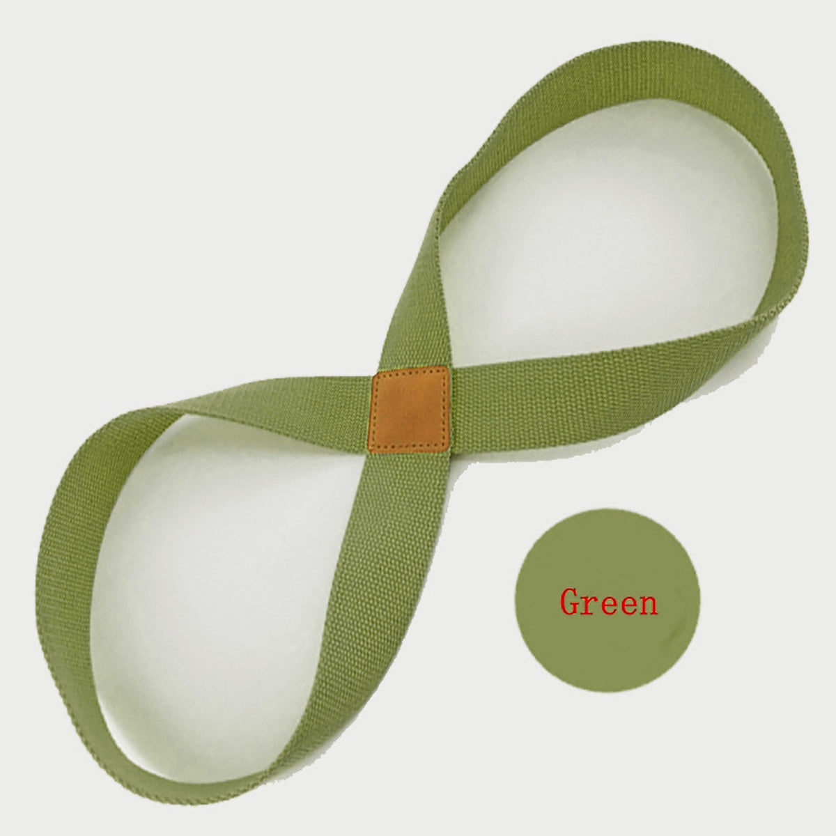 Unisex Yoga Stretch Strap Pull Band 8 Shaped Pull Up Belt