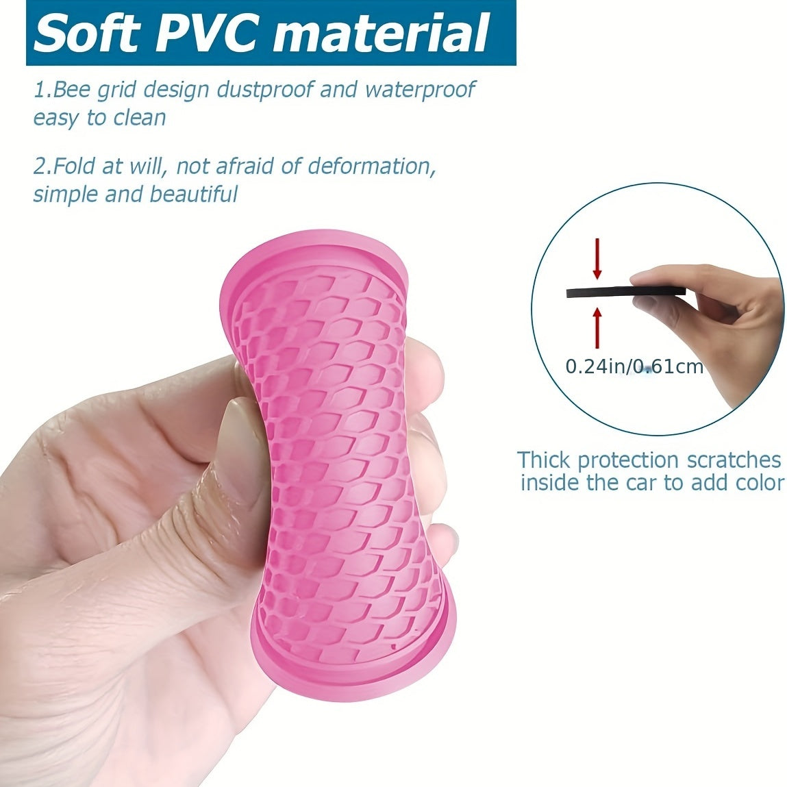 Car Cup Holder Coaster Non Slip Insert Coasters Universal Durable Auto Cup