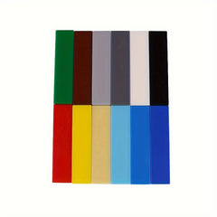 190pcs Building Blocks 1X4 Hole Brick Basic Accessories Educational Creative