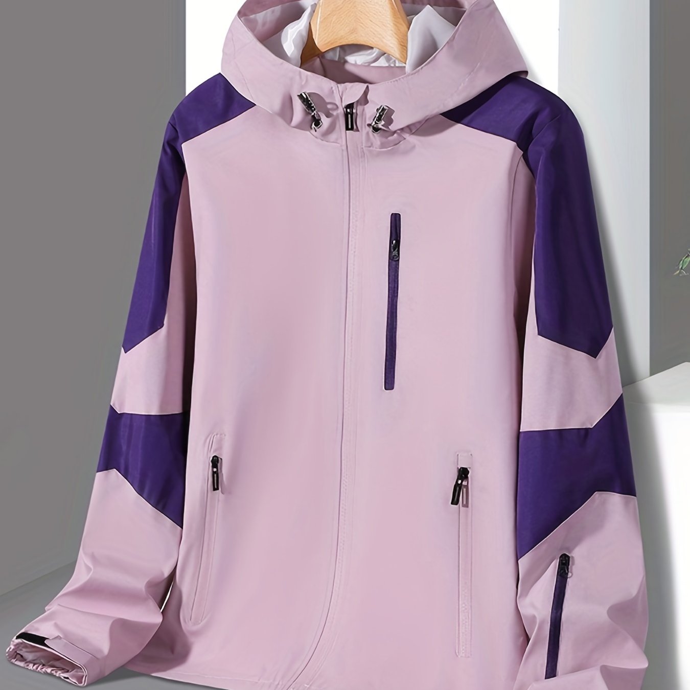 Waterproof Hooded Casual Jacket for Spring/Autumn