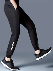 Men's Mesh Athletic Track Pants with Pockets for Gym and Running
