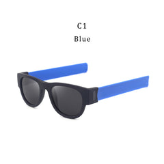 Snap Goggles Creative Glasses Sunglasses Wristband Bracelet
