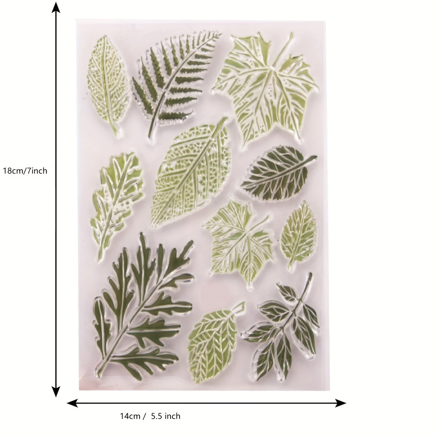 Leaf Pattern Stamps for DIY Scrapbooking Decoration