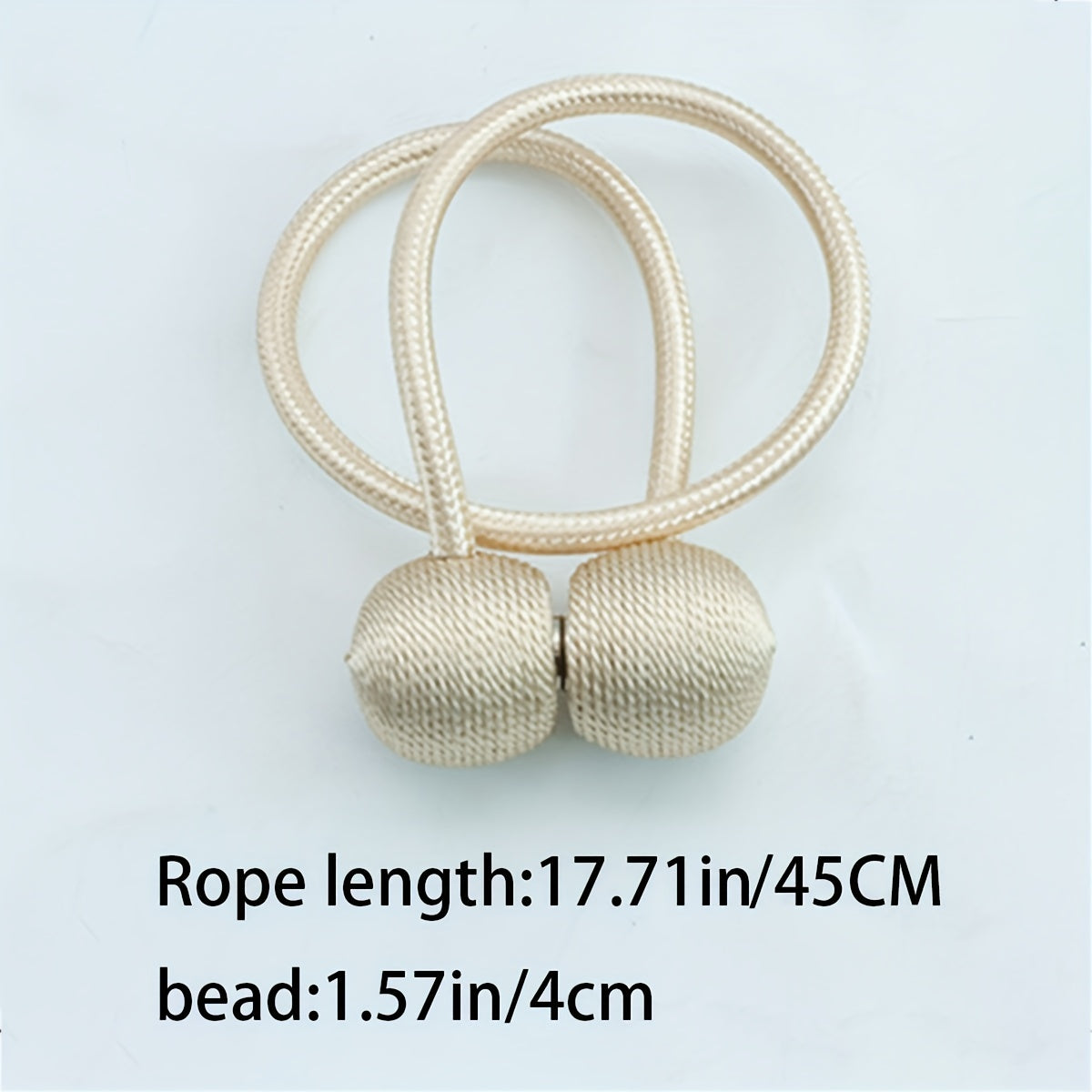 1pc Curtain Magnetic Buckle Strap Magnetic Punch Curtain Buckle Rope