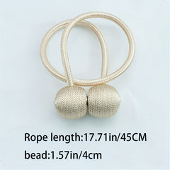 1pc Curtain Magnetic Buckle Strap Magnetic Punch Curtain Buckle Rope
