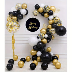 50pcs Golden Confetti Balloons 30 48 Cm Graduation Birthday Wedding Party Decor