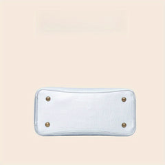 Stylish Women's Handbag with Hardware Embellishments