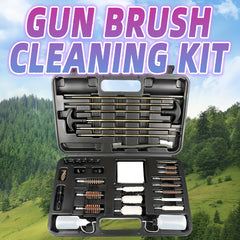 Portable Heavy Duty Cleaning Kit Rod Brass Bristles Brush Set