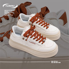 Women's Letter Pattern Thick Sole Skate Shoes
