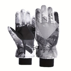 Winter Skiing Gloves Windproof Waterproof Wear-resistant Warm At 30 C