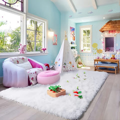 Soft Fluffy Area Rug for Bedroom Living Room Large Plush Furry Shag Rug