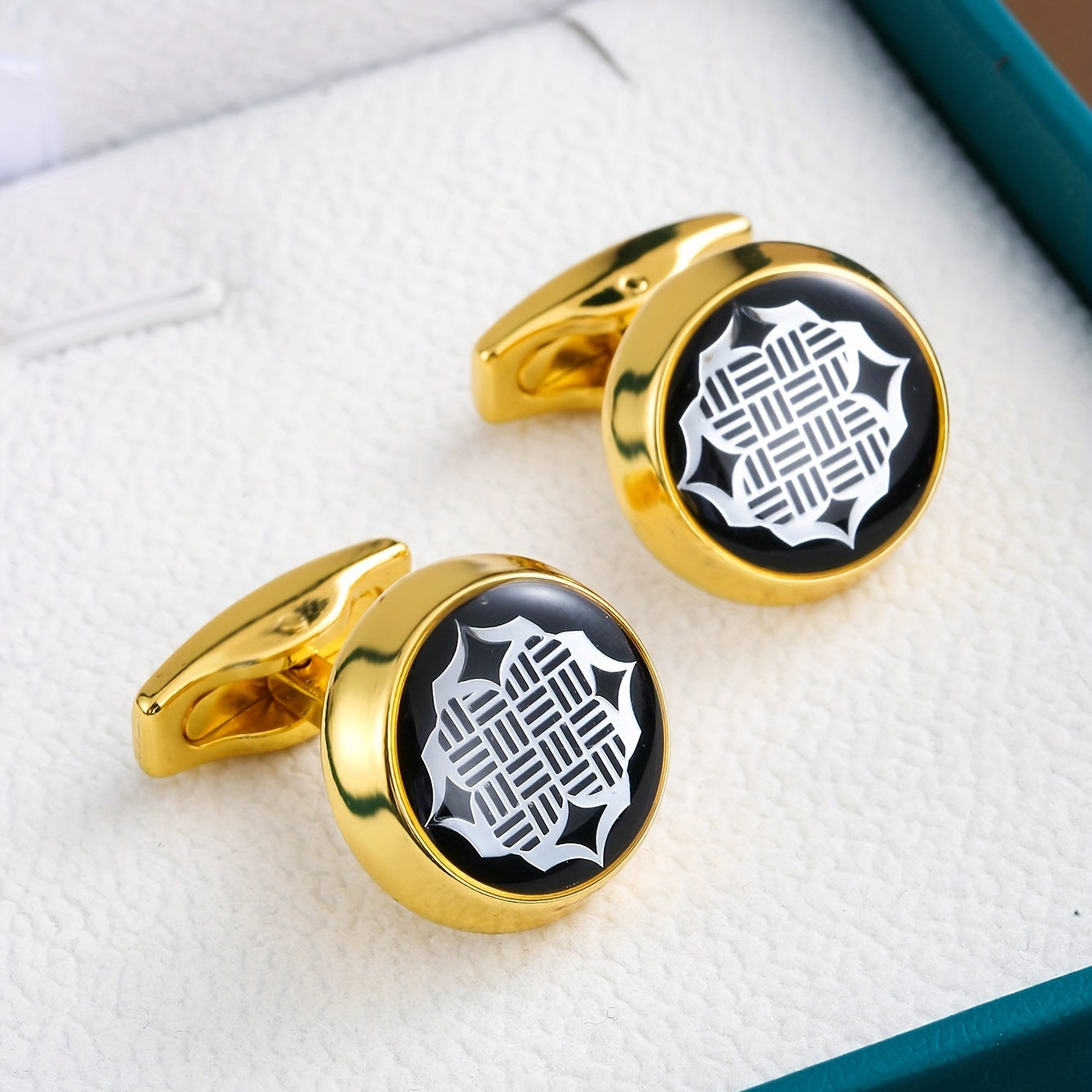 French Shirt Cufflinks Business Buttons for Men Nails