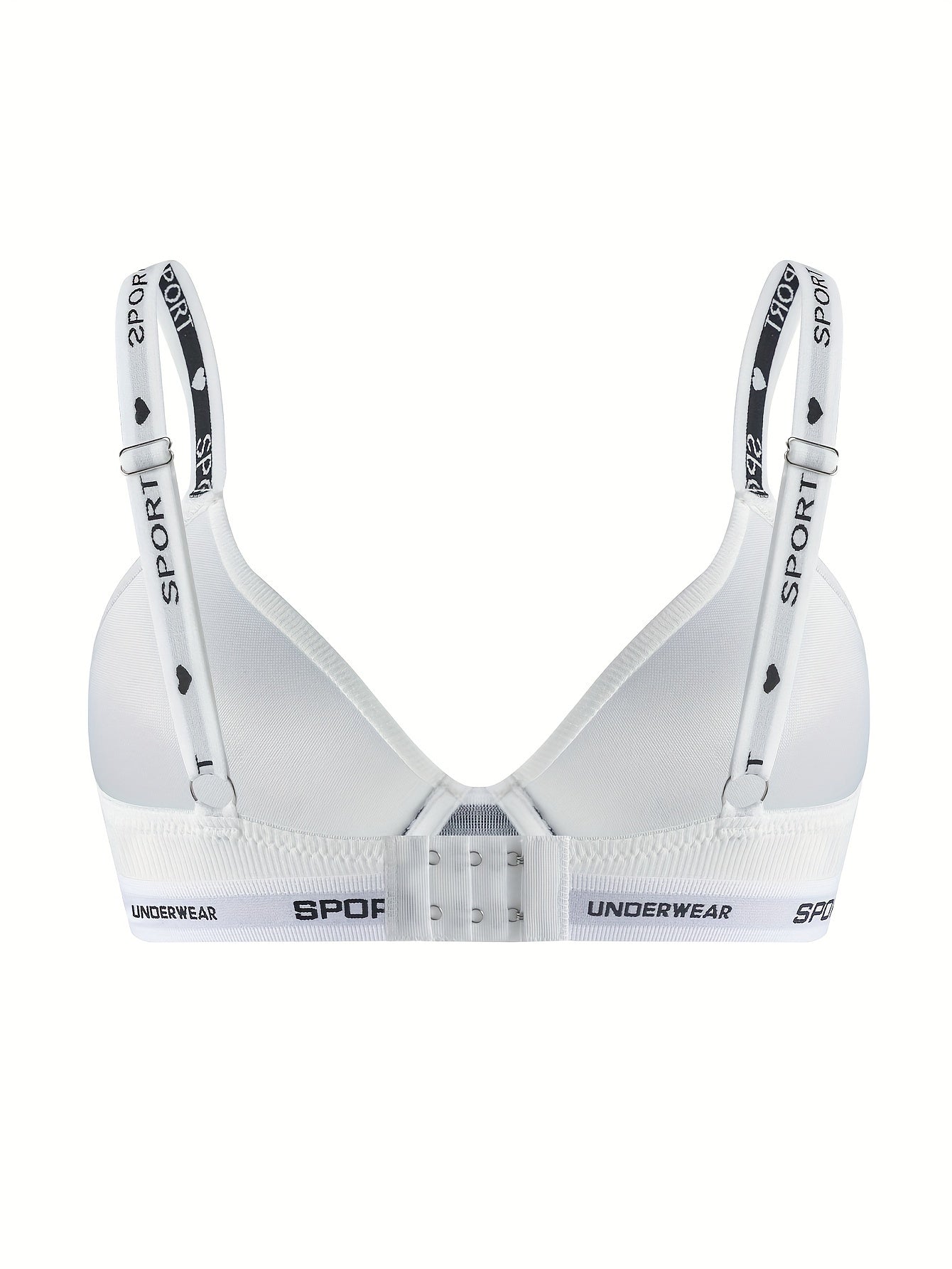 Letter Straps Push Up Bra Women's Lingerie & Underwear