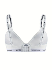 Letter Straps Push Up Bra Women's Lingerie & Underwear