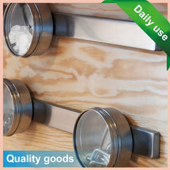 6pcs Neodymium Bar Magnets with Adhesive for Fridge Garage Craft Office