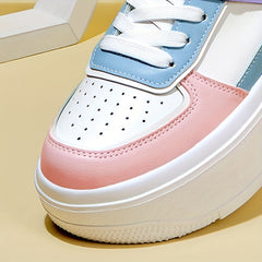 Waterproof Platform Sneakers Women's Low Top Casual Shoes