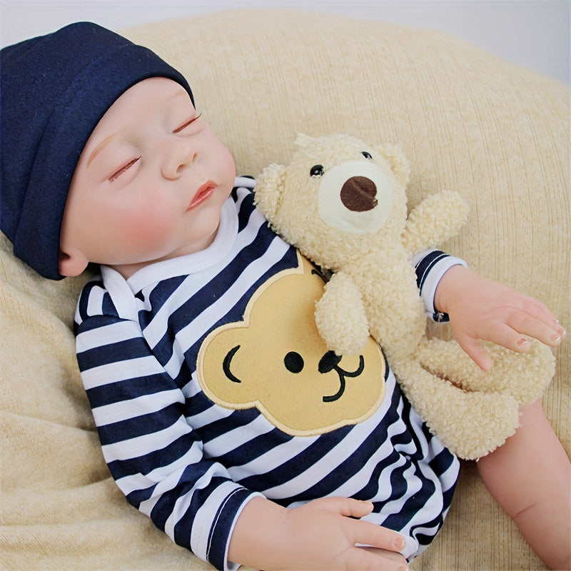 45cm Reborn Doll Soft Vinyl Simulative Painted Dolls