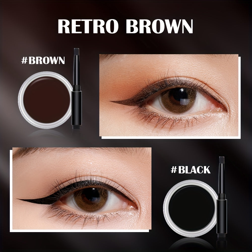 Two Tone Eyeliner Cream Waterproof Long Lasting