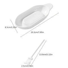 Porcelain Grinder Ceramic Multipurpose Grinder Plate Garlic Grinders