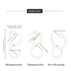 2pcs Plastic Hanging Hook Buckle Hangers Window Hook