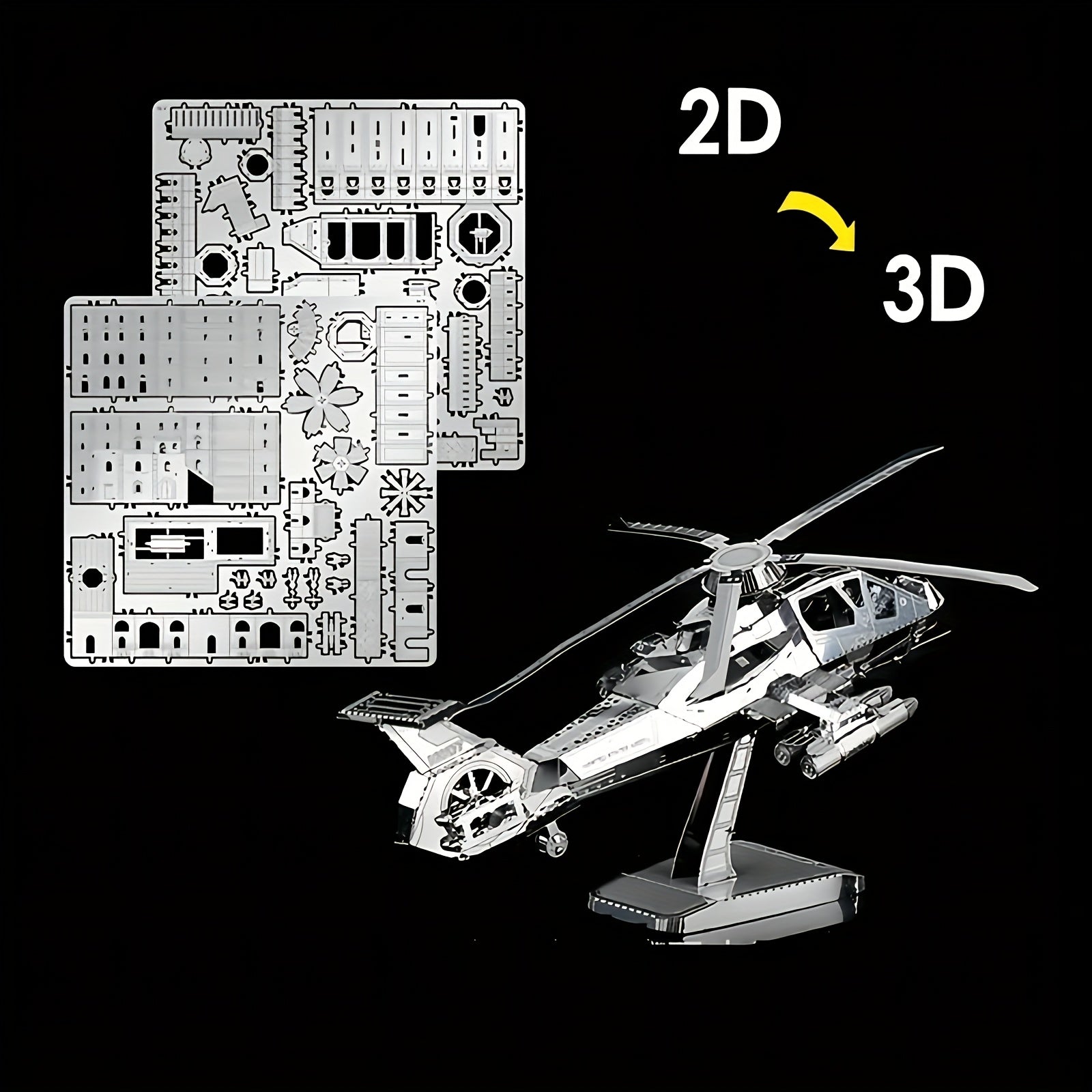 Steampunk Mechanical Insect 3D Model Tachina Puzzle