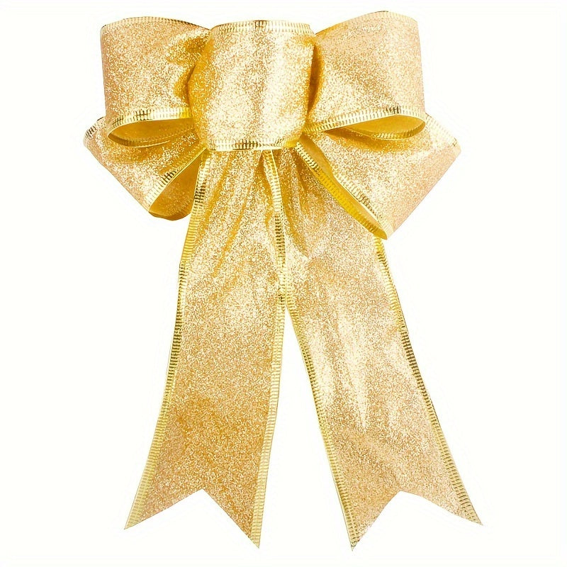2pcs Christmas Bow Hanging Ornament Tree Decoration DIY