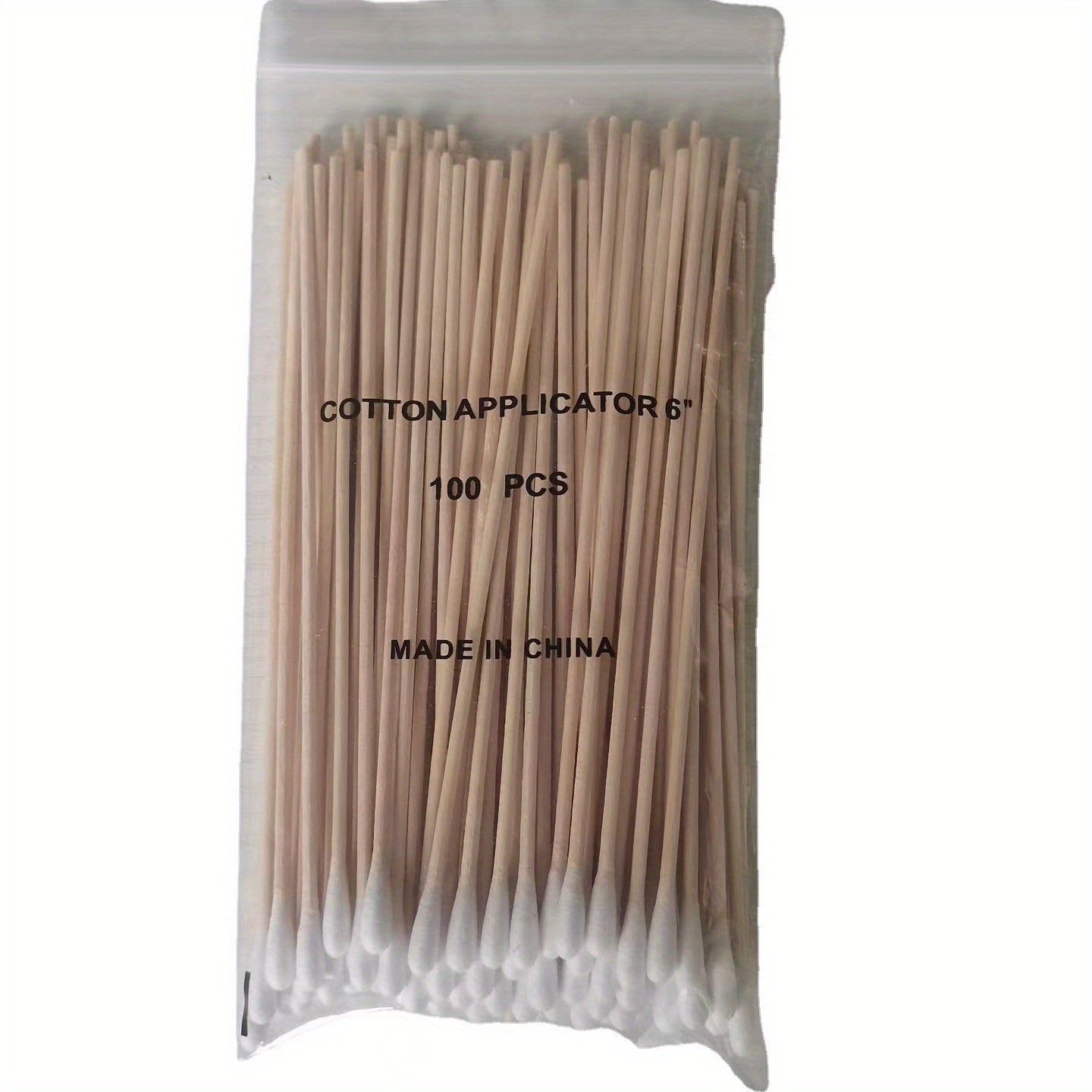6-Inch Cotton Swabs with Wooden Handles for Cleaning Tactical Accessories