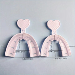 2pcs Denture Box Mouth Protection Reusable Unisex Molars Prevent Grinding