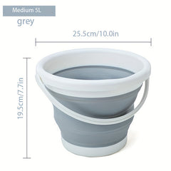 Portable Folding Water Bucket for Outdoor Travel