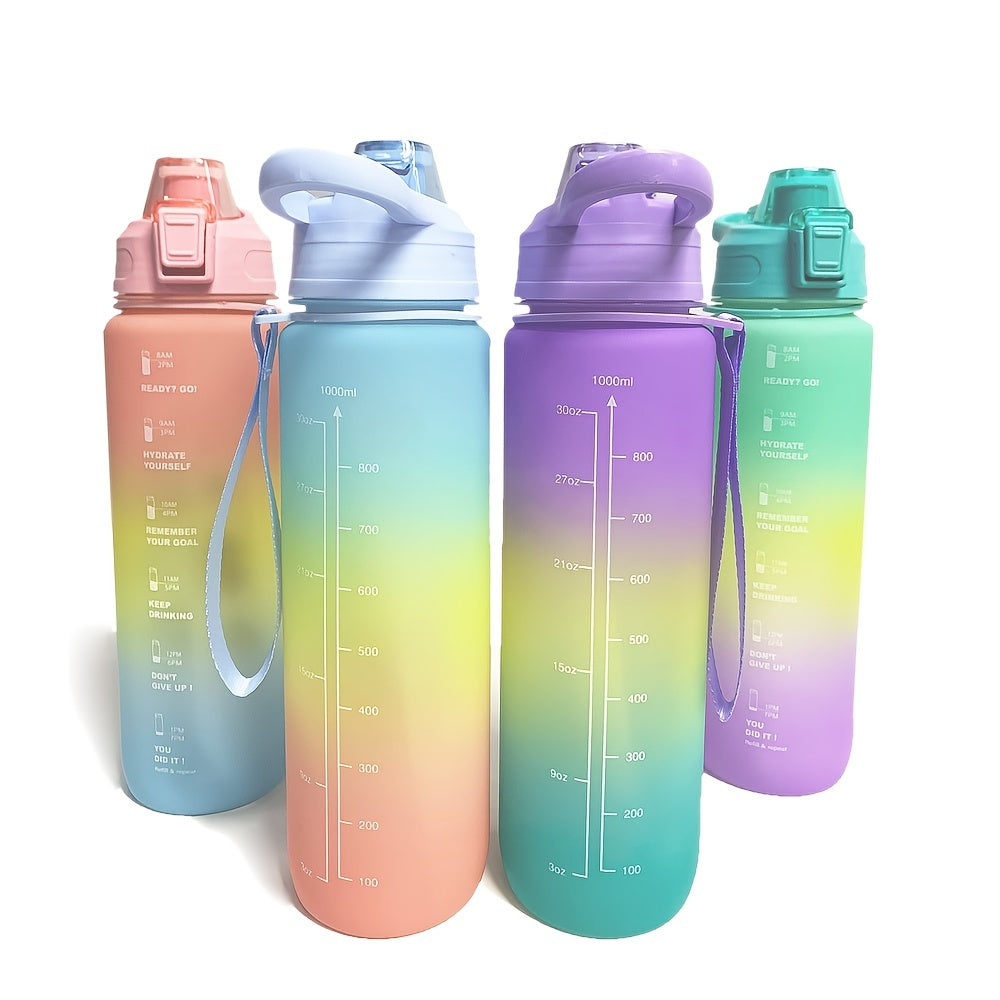 Gradient 1L Water Bottle with Straw