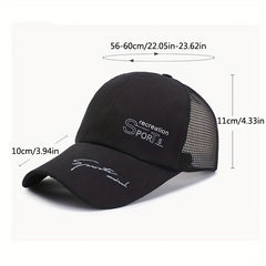 Men's Summer SPORT Mesh Hat Outdoor Fishing Cap