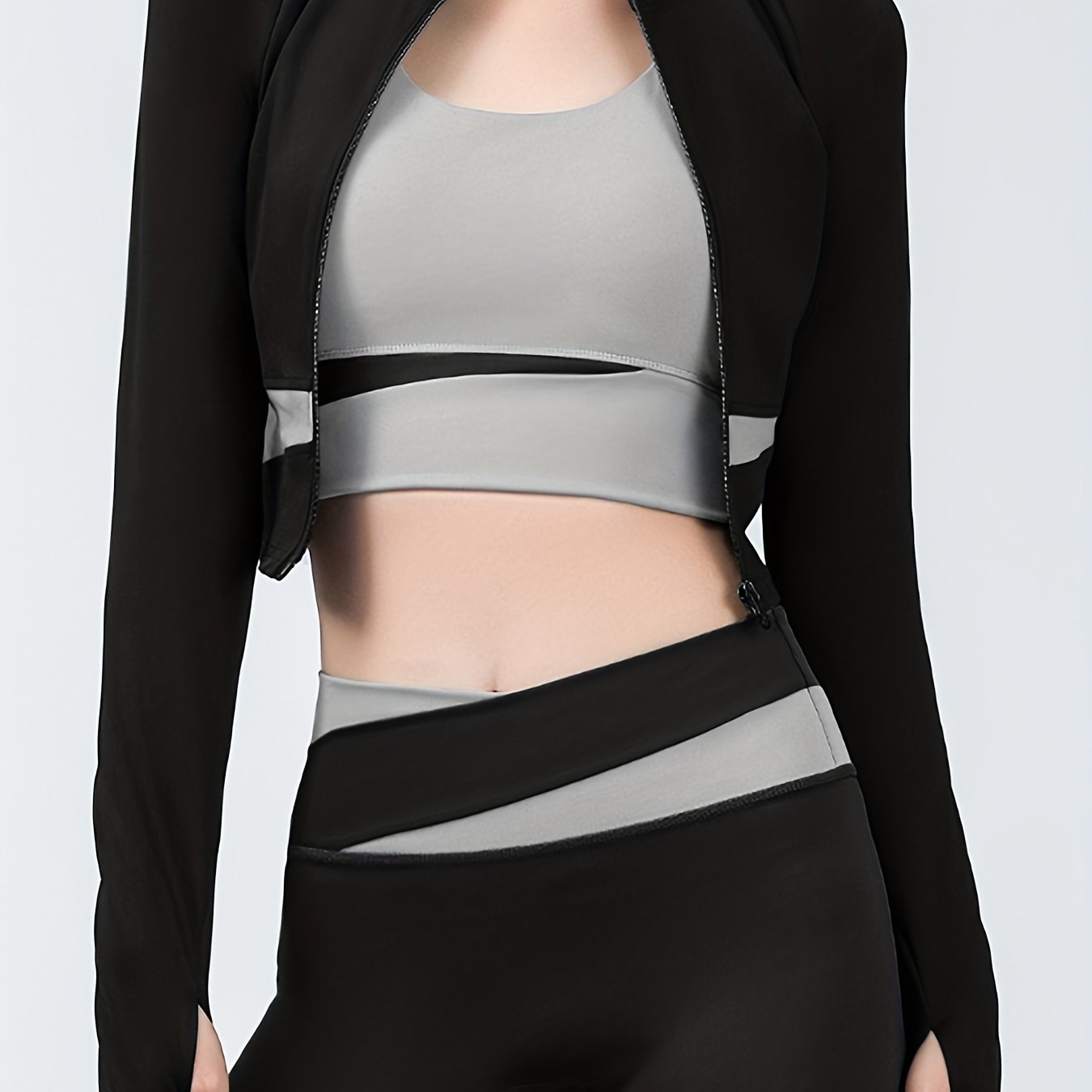 Sports Cropped Jacket for Women