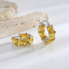 Crystal Ladies Earrings Pop Retro Style Casual Holiday Jewelry