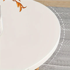 Small Round Coffee Snack Table Portable Space Saving 3 Feets Side End Table