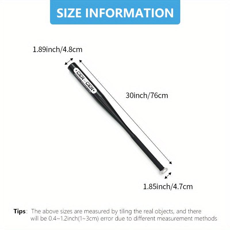 30in All Aluminum Alloy Baseball Bat - Outdoor Sports Training Equipment
