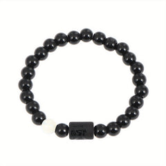 12 Constellations Natural Stone Beads Bracelet - Birthday Gift