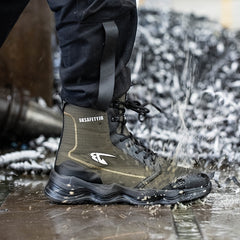 Unisex High Top Safety Boots Non Slip Puncture Proof Sneakers