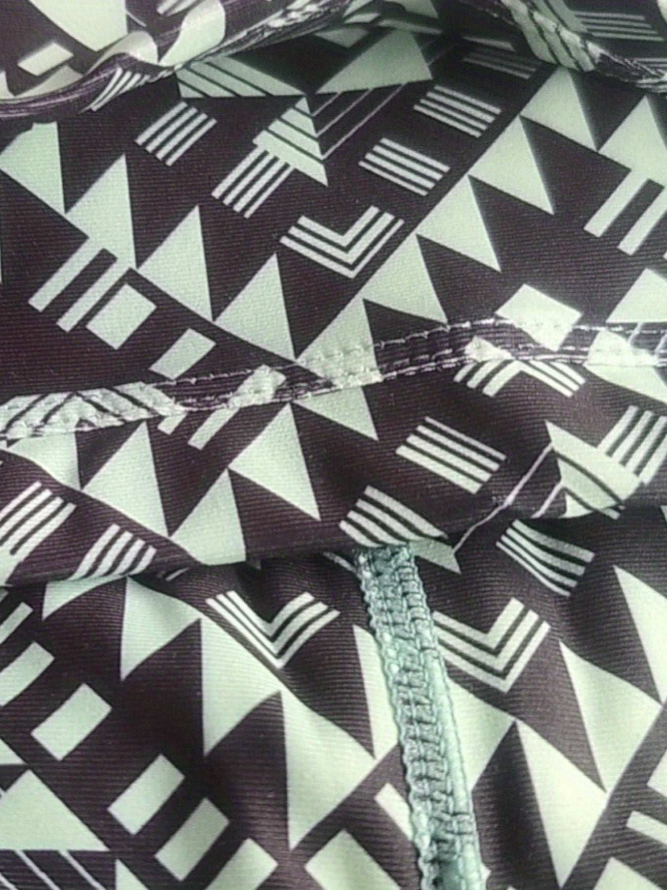 Geometric Printed Leggings Sports Fitness Yoga Running Trousers